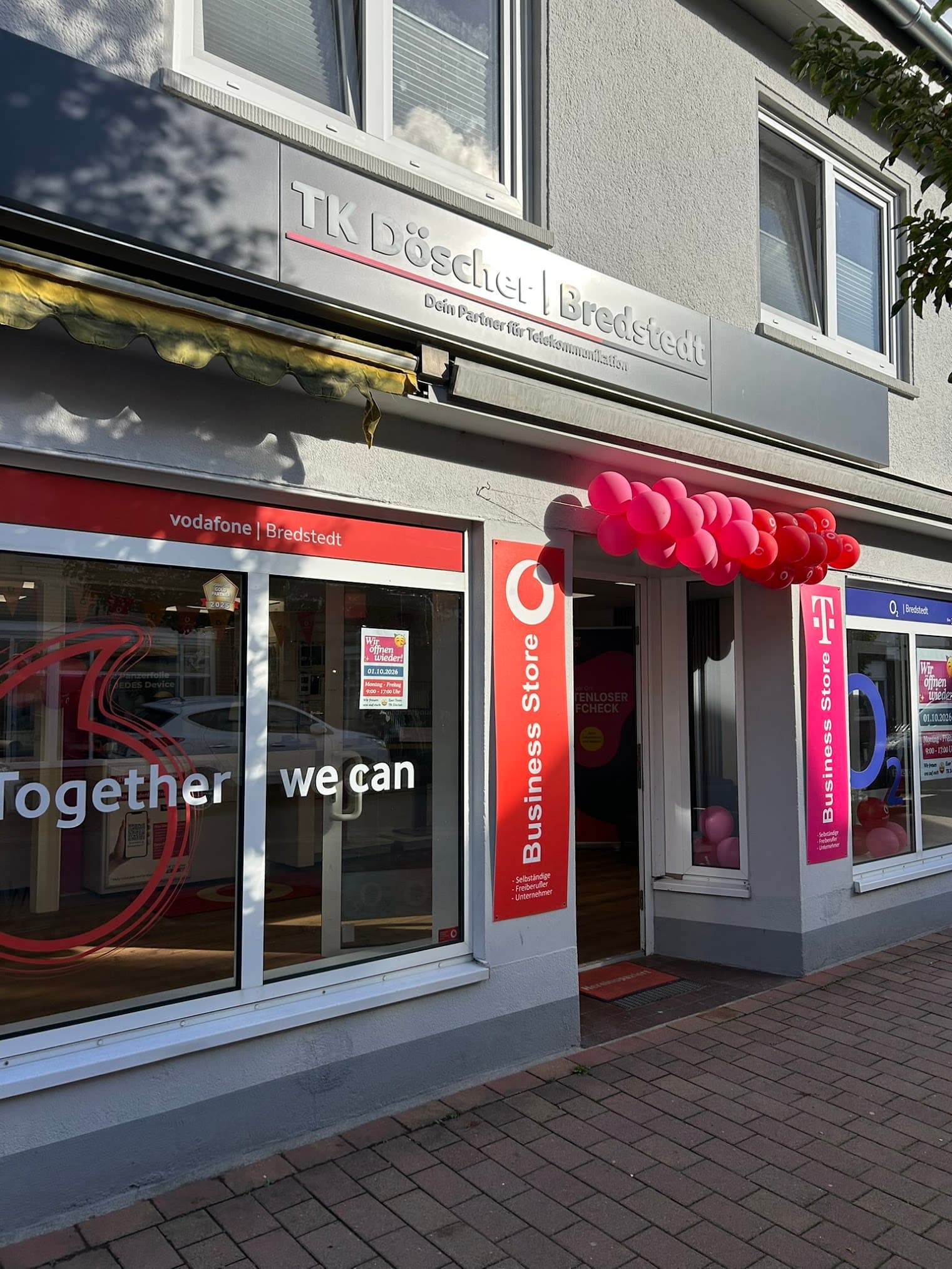 TK Döscher Bredstedt – Shop von außen